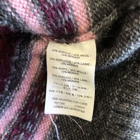J. Crew Womens Sm Nordic Fair‎ Isle Nordic Sweater Mohair Wool Blend Prepp… - Picture 9 of 9